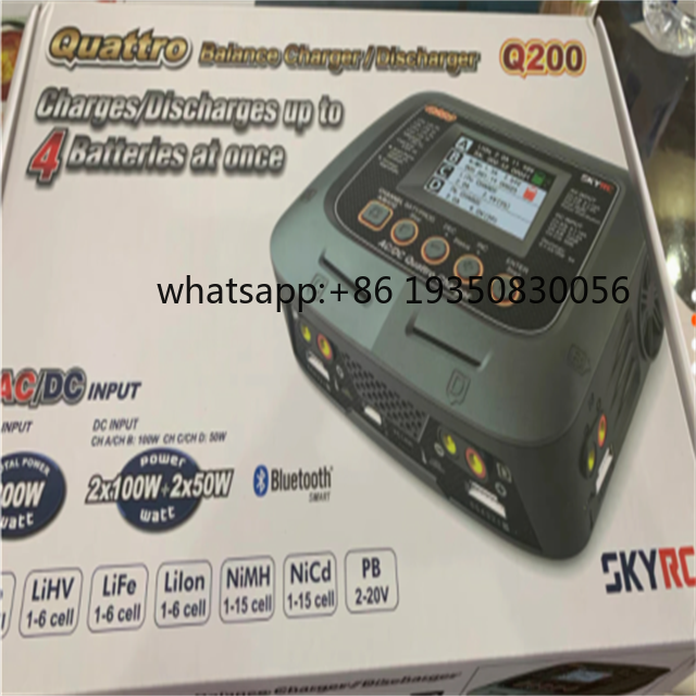 SkyRC Q200 QUATTRO AC/DC 2X100 - огляд і ціна Lipo Battery Charger